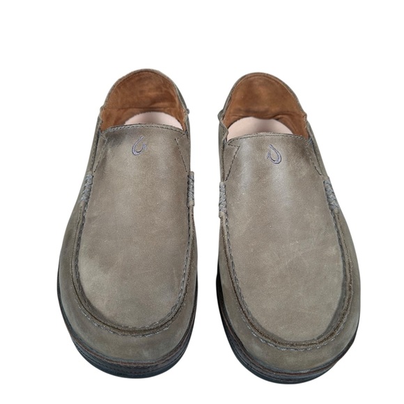 OLUKAI Moloa Nubuck Slip-On Shoes - Picture 5 of 9